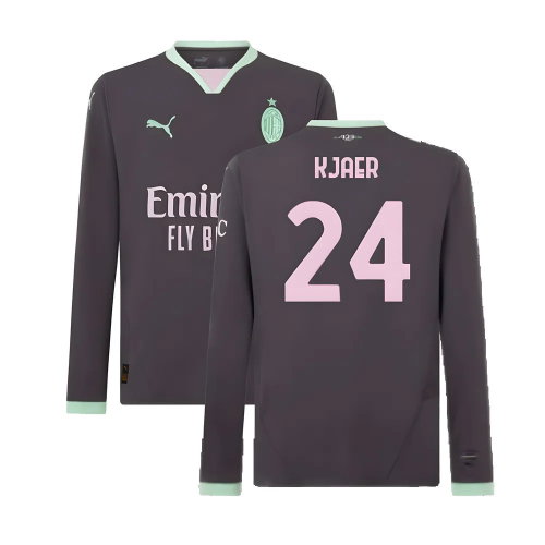 2024-2025 AC Milan Third Long Sleeve Shirt (Kjaer 24)
