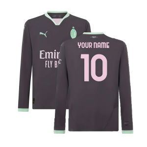 2024-2025 AC Milan Third Long Sleeve Shirt