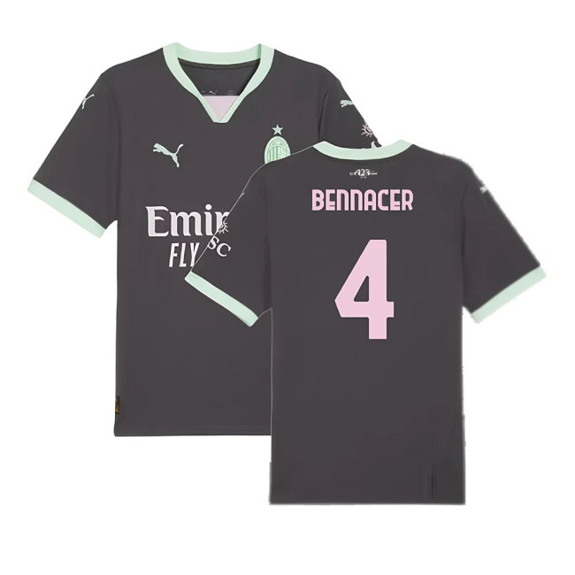 2024-2025 AC Milan Third Shirt (Bennacer 4)