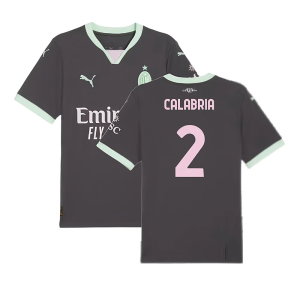 2024-2025 AC Milan Third Shirt (Calabria 2)