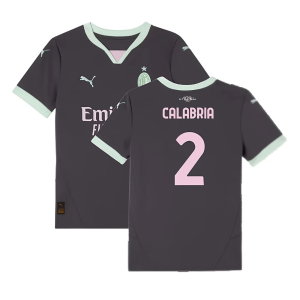 2024-2025 AC Milan Third Shirt (Kids) (Calabria 2)