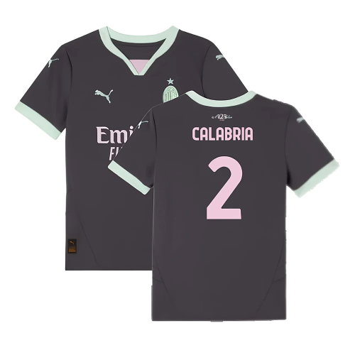 2024-2025 AC Milan Third Shirt (Kids) (Calabria 2)