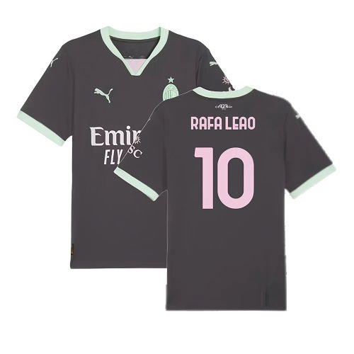 2024-2025 AC Milan Third Shirt (Rafa Leao 10)