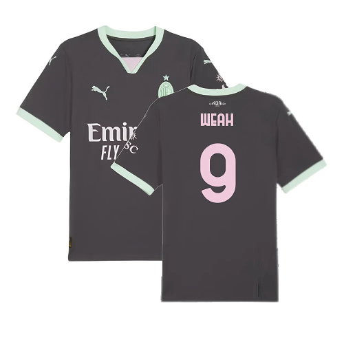 2024-2025 AC Milan Third Shirt (Weah 9)
