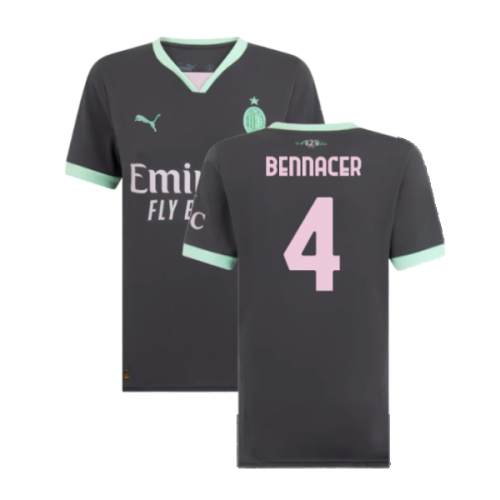2024-2025 AC Milan Third Shirt (Womens) (Bennacer 4)