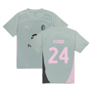2024-2025 AC Milan Training Shirt (Green Fog) - Kids (Kjaer 24)