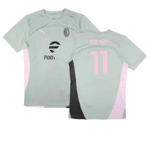 2024-2025 AC Milan Training Shirt (Green Fog) (Pulisic 11)
