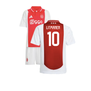 2024-2025 Ajax Home Mini Kit (Litmanen 10)
