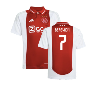 2024-2025 Ajax Home Shirt (Kids) (Bergwijn 7)