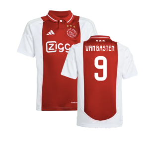 2024-2025 Ajax Home Shirt (Kids) (Van Basten 9)