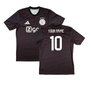 2024-2025 Ajax Pre Match Shirt (Black)