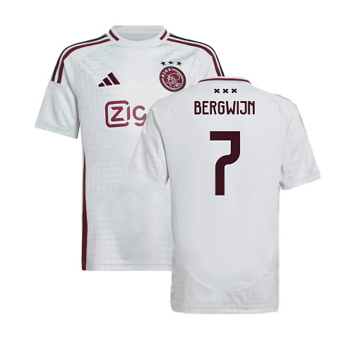 2024-2025 Ajax Third Shirt (Kids) (Bergwijn 7)