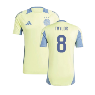 2024-2025 Ajax Training Jersey (Pulse Yellow) (Taylor 8)