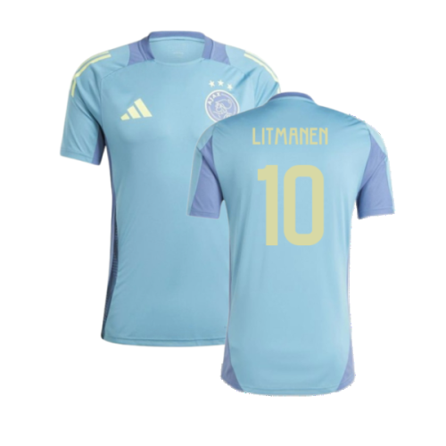 2024-2025 Ajax Training Jersey (Tactile Steel) (Litmanen 10)