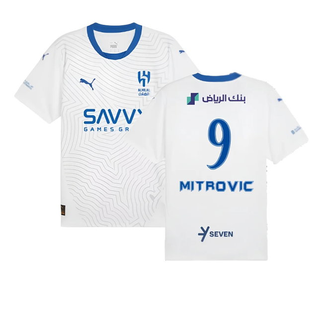 2024-2025 Al Hilal Away Shirt (Mitrovic 9)