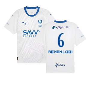 2024-2025 Al Hilal Away Shirt (Renan Lodi 6)