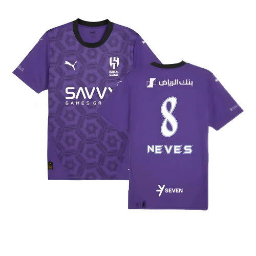 2024-2025 Al Hilal Third Shirt (Neves 8)