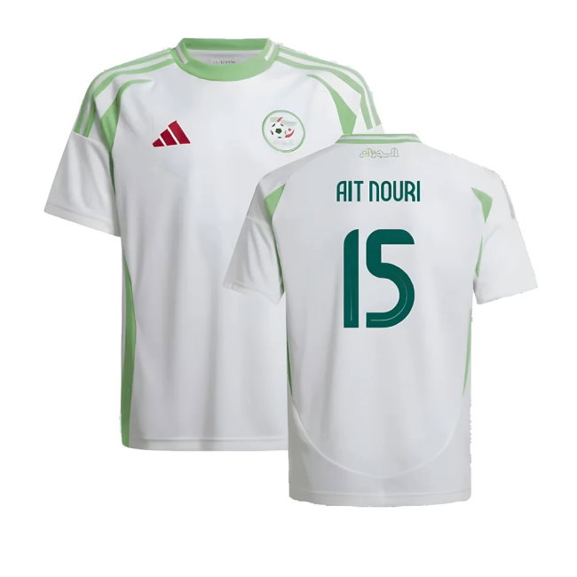 2024-2025 Algeria Home Shirt (Kids) (Ait Nouri 15)