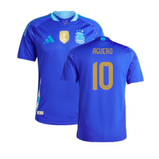 2024-2025 Argentina Authentic Away Shirt (AGUERO 10)