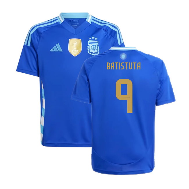 2024-2025 Argentina Away Shirt (Kids) (BATISTUTA 9)