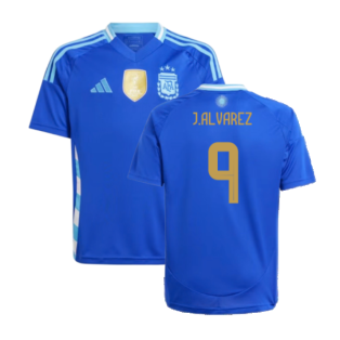 2024-2025 Argentina Away Shirt (Kids) (J.ALVAREZ 9)