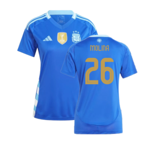 2024-2025 Argentina Away Shirt (Ladies) (MOLINA 26)