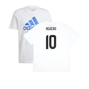 2024-2025 Argentina DNA Graphic Tee (White) (AGUERO 10)