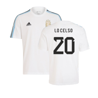 2024-2025 Argentina DNA Tee (White) (LO CELSO 20)