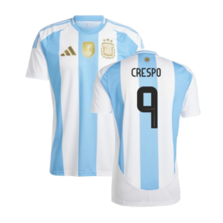 2024-2025 Argentina Home Shirt (CRESPO 9)