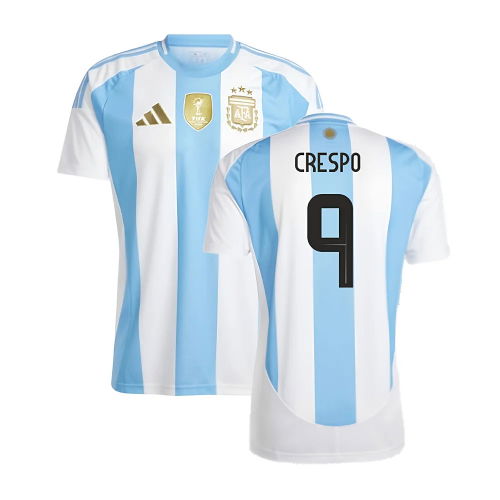 2024-2025 Argentina Home Shirt (CRESPO 9)