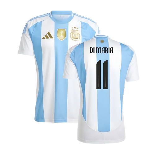 2024-2025 Argentina Home Shirt (DI MARIA 11)  2024-2025 Argentina Home Shirt (DI MARIA 11)