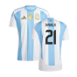2024-2025 Argentina Home Shirt (DYBALA 21)