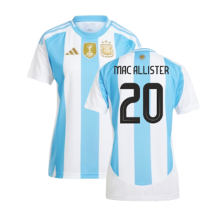 2024-2025 Argentina Home Shirt (Ladies) (MAC ALLISTER 20)