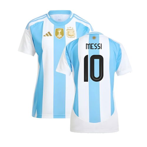 2024-2025 Argentina Home Shirt (Ladies) (MESSI 10)