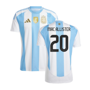 2024-2025 Argentina Home Shirt (MAC ALLISTER 20)