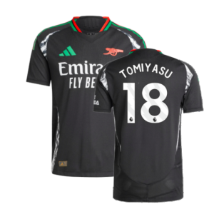 2024-2025 Arsenal Authentic Away Shirt (Tomiyasu 18)