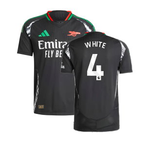 2024-2025 Arsenal Authentic Away Shirt (White 4)