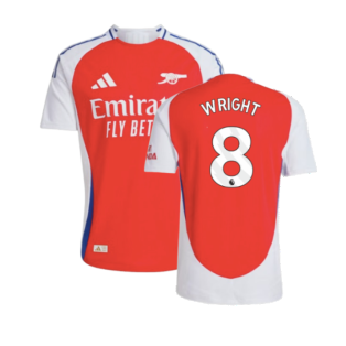 2024-2025 Arsenal Authentic Home Shirt (Wright 8)