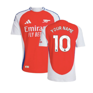 2024-2025 Arsenal Authentic Home Shirt (Your Name)