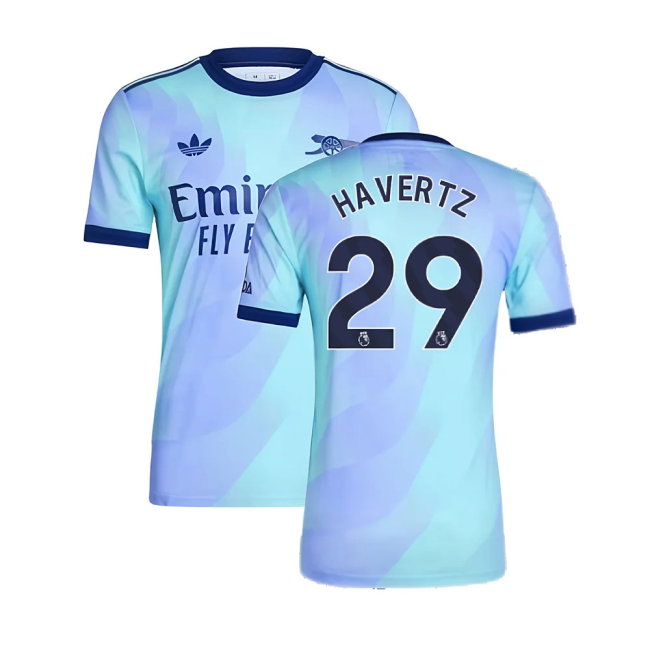 2024-2025 Arsenal Authentic Third Shirt (Havertz 29)