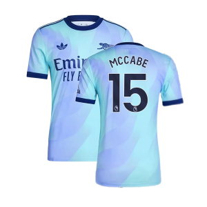 2024-2025 Arsenal Authentic Third Shirt (McCabe 15)