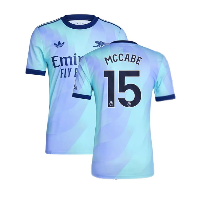 2024-2025 Arsenal Authentic Third Shirt (McCabe 15)