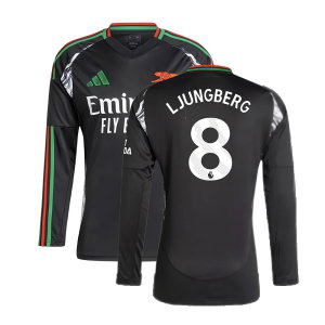 2024-2025 Arsenal Away Long Sleeve Shirt (Ljungberg 8)