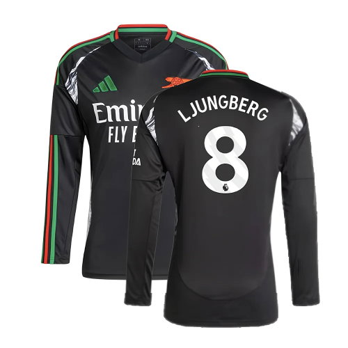 2024-2025 Arsenal Away Long Sleeve Shirt (Ljungberg 8)