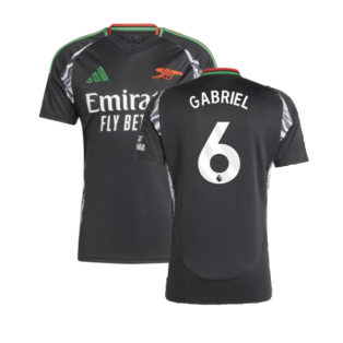 2024-2025 Arsenal Away Shirt (Gabriel 6)