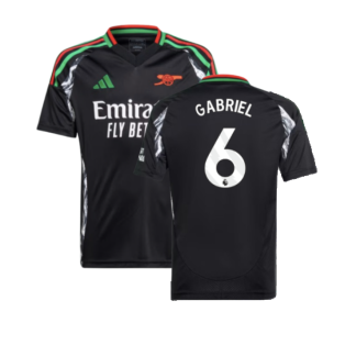 2024-2025 Arsenal Away Shirt (Kids) (Gabriel 6)
