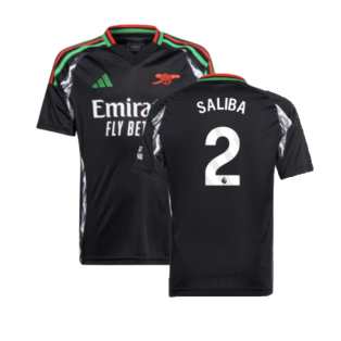 2024-2025 Arsenal Away Shirt (Kids) (Saliba 2)