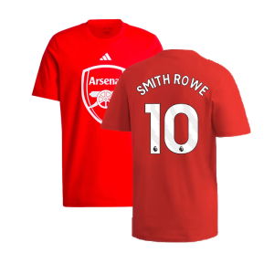 2024-2025 Arsenal DNA Graphic Tee (Red) (Smith Rowe 10)
