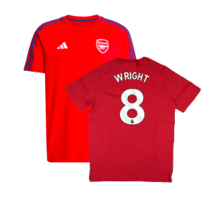 2024-2025 Arsenal DNA Tee (Red) (Wright 8)
