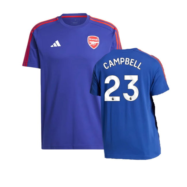 2024-2025 Arsenal DNA Tee (Victory Blue) (Campbell 23)